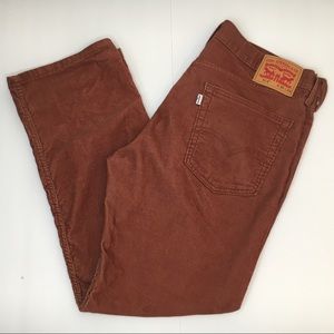 Levi’s 514 Straight Corduroy Mens Pants Size 34x29